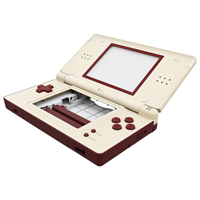 EXtremeRate Coque de Remplacement Complète et Boutons avec Lentille d'Écran pour Nintendo DS Lite NDSL - Kit de Remplacement Complet de la Console