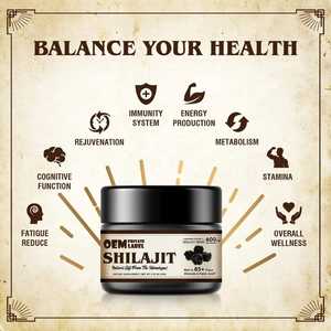 Pure Himalayan <b>Shilajit</b> Resin Liquid <b>Oil</b> Capsules Wild-Cultivated Herbal Extract 85 Trace Minerals Fulvic Acid Plant Extract for - Product Image 2