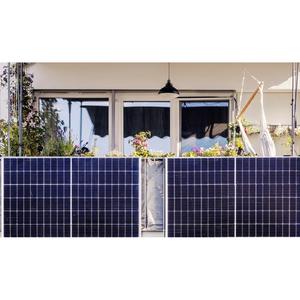 Sistema de Panel Solar Monocristalino de 1660/1600W para Balcón, Inversor Limitado a 800W, Batería de Plomo-Ácido para Uso Doméstico - Product Image 1