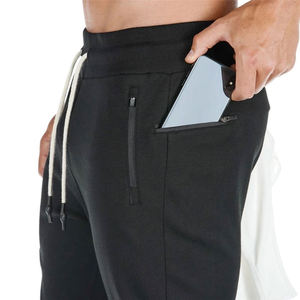 Pantalon de jogging en molleton respirant pour homme, taille élastique, coton, grande taille, logo personnalisé, prix avantageux - Product Image 6