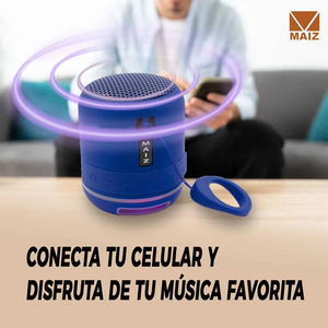 ลำโพงบลูทูธไร้สาย วิทยุ FM ชาร์จไฟได้ พอร์ต USB พกพาสะดวก - สีคละแบบ - Product Image 4