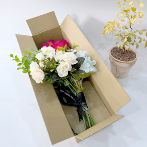 Водонепроницаемая прозрачная оконная коробка для писем, дешевые цветы, почтовый ящик, доставка цветов с логотипом - Product Image 2