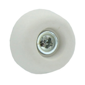Confezione 8 Sottosedie Cono Con Viti Mm.25 Nero - Product Image 2