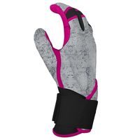 Gants de frappe de baseball professionnels avec logo personnalisé en cuir véritable de haute qualité pour les voltigeurs