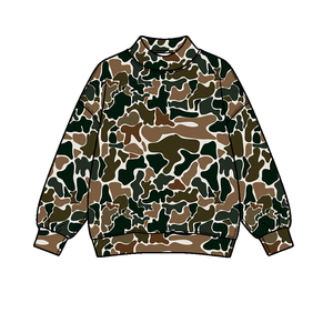 Précommande – Nouveaux T-shirts et Hauts Personnalisés à Col Montant et Manches Longues pour Femmes Adultes, Imprimé <span class=keywords><strong>Camouflage</strong></span>, Vente en Gros, Collection Chasse - Product Image 4