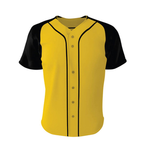 Fabrication professionnelle uniformes de maillots de baseball à la mode bon marché conception personnalisée hommes et femmes maillot de baseball - Product Image 2