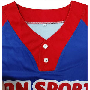 Tenue de sport légère et respirante, impression par sublimation personnalisée, tissu sport doux au toucher, résistant à la décoloration, ensembles de boutons - Product Image 4