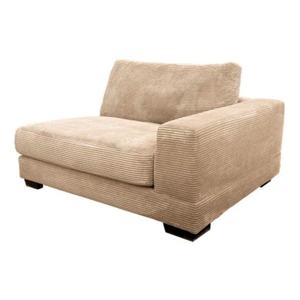 Home luxe Gris velours côtelé gauche canapé segmenté 3 pièces - Product Image 5