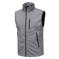Chaquetas de trabajo para hombres, logo personalizado 100% poliéster/softshell, moda con bolsillo de manga, venta al por mayor, nuevas