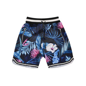 กางเกงขาสั้นบาสเก็ตบอลตาข่ายระบายอากาศได้ดีของผู้ชายชุดบาสเก็ตบอลพิมพ์โลโก้ได้ตามต้องการ - Product Image 1