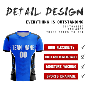 Meilleure qualité conception personnalisée nouvelle arrivée hommes uniformes de football France nouvelle arrivée respirant équipe maillots de football - Product Image 3