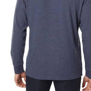 Sweat-shirt à demi-zip pour homme, best-seller, chaud pour l'hiver, décontracté, 100% polyester, uni, design personnalisé, prix bas, teinture unie - Product Image 6