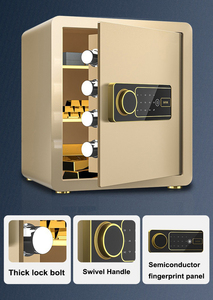 ตู้เซฟนิรภัยอิเล็กทรอนิกส์กันไฟ ยี่ห้อ Factory Golden Manufacture พร้อมกุญแจรหัส สำหรับเก็บเอกสารและเงิน - Product Image 2