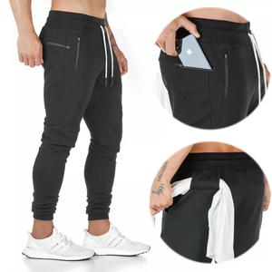 Pantalon de course décontracté hip hop pour hommes, pantalon de jogging fitness, pantalon cargo, pantalon d'entraînement à poche, vente en gros, meilleur prix - Product Image 5