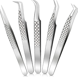 Juego de nevera de belleza personalizado para pinzas de extensión de pestañas y cejas para depilación y pinzas de pestañas - Product Image 1