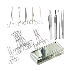 Kit de Chirurgie Vétérinaire – Ensemble de Stérilisation Mineure en Acier Inoxydable Allemand Réutilisable pour l'Élimination des Ovaires chez le Bétail – Idéal pour les Grandes Cliniques Vétérinaires - Product Image 1