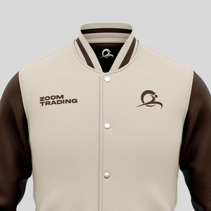 Nouvelles vestes universitaires pour hommes grandes tailles en toile enduite, personnalisables avec logo, style Letterman, hiver, ODM, unies, décontractées, fines, à fermeture frontale - Product Image 5