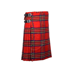 Jupe kilt au genou femme écossaise 5 verges kilt traditionnel 13oz en laine acrylique (kilt seulement) - Product Image 1