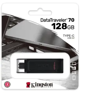 Kingston Datatraveler 70 Usb Flash Drive 128Gb