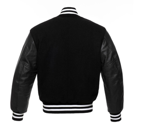 Custom Varsity Jacket Men-Precio al por mayor Venta caliente Streetwear con bordado único y chaquetas de hombre de calidad superior - Product Image 6
