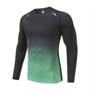 Precio de fábrica Fabricante de diseño profesional Rush Guard Diseño único por encargo Men Rush Guard - Product Image 2