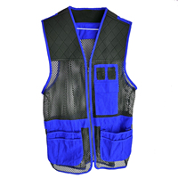 Service OEM, gilets de chasse fonctionnels pour hommes avec poches, gilets de tir personnalisés de haute qualité, gilet de tir en maille