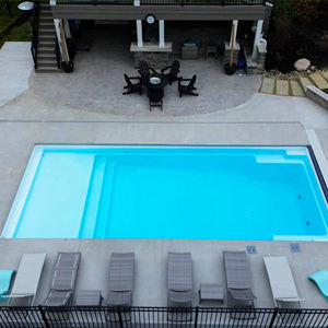 Nouveau design souterrain extérieur en fibre de verre creusé 20 pieds été dans le sol piscines préfabriquées à vendre piscine extérieure - Product Image 6