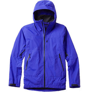 Veste de pluie respirante à 3 couches avec logo personnalisé pour hommes et femmes, fermeture éclair, imperméable, coque rigide pour usage extérieur - Product Image 5