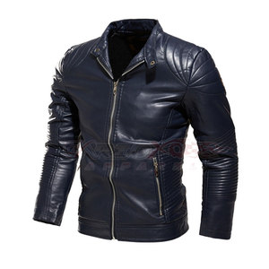 Veste en cuir de peau de vache de qualité supérieure pour hommes Vêtements de sport imprimés sur mesure Plus Size Option Made in Pakistan - Product Image 1