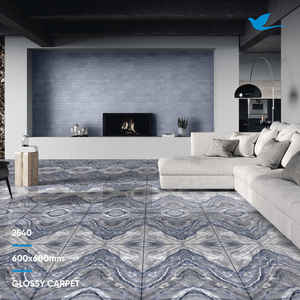 Gran cantidad disponible Trend Glossy Series Producto Premium Porcelana Azulejos de pared/piso al menos precio 600x600mm 60X60 azulejo de piso - Product Image 6