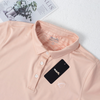 010-giyim erkek özel Logo Polyester Spandex T-Shirt spor Golf Polo T shirt rahat POLO GÖMLEK