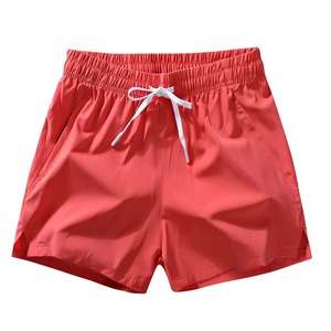 Men's Quick Dry Running Gym Shorts Breathable Nylon Casual Anti-Wrinkle Sports <b>Drawstring</b> Pockets Mid Waist Knitted Hot Shorts - Product Image 6