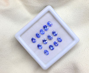 พลอยแทนซาไนต์สวยงาม - พลอยแทนซาไนต์เจียระไนทรงเหลี่ยม - ขนาด 6x4 มม. คุณภาพสูง หินธรรมชาติ ราคาขายส่ง - Product Image 5