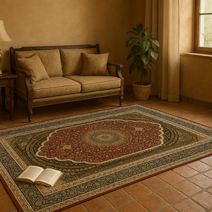<span class=keywords><strong>Tappeto</strong></span> Moderno Personalizzato in Stile Persiano, Realizzato a Macchina, Spesso, Rettangolare, in Poliestere 3D per Casa, Soggiorno, Ufficio, Sala da Pranzo, Viaggi - Product Image 2