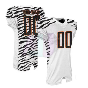 Uniforme de Fútbol Americano de Manga Corta Transpirable de Alta Calidad para Equipos, Material de Spandex/Poliéster que Ofrece Comodidad y Resistencia - Product Image 2