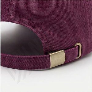 Baseball Caps High Quality 3D Embroidery 6-Panel 100% Cotton Mesh Waterproof Breathable Adjustable Customized Color Common - Product Image 6