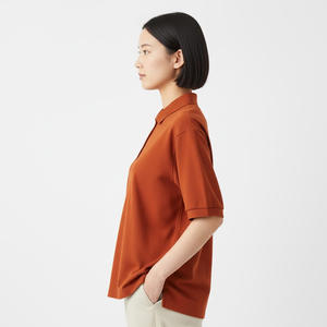 T-shirt en jersey tricoté tendance pour femme, en coton, à manches courtes, séchage rapide, doux, confortable, décontracté, pour l'été, streetwear, haut pour l'extérieur - Product Image 3