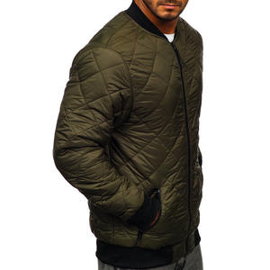 Nouveautés Blousons bombardiers confortables et respirants pour hommes/Blousons bombardiers respirants les plus récents à la mode pour hommes - Product Image 3