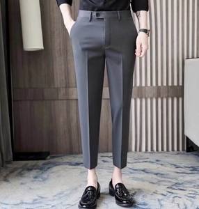 Nouveau style de pantalons décontractés d'affaires en été mode hommes pantalons - Product Image 2