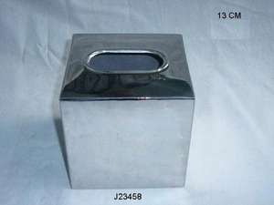 Porte-mouchoirs en acier moderne porte-boîte à mouchoirs en laiton transparent en verre de cristal avec produit de vente - Product Image 6