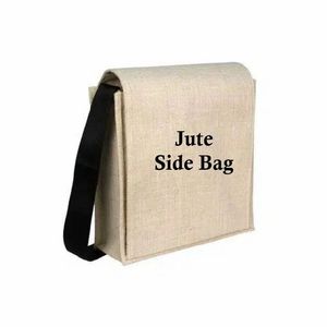 Sac fourre-tout de bureau personnalisé en jute et lin avec poignées en corde de coton, écologique, réutilisable, pour le shopping, vente en gros, OEM, logo imprimé - Product Image 2