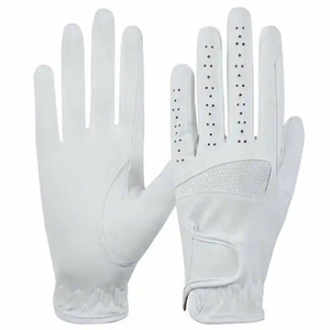 Professional Equestrian Horse Riding <b>Gloves</b> Custom Men's Anti-Split <b>Touch</b> <b>Screen</b> <b>Gloves</b> Hook Loop Closure Full Finger - Product Image 4
