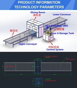 Dễ dàng hoạt động Con lăn màn trập cửa dán máy thuận tiện dính máy - Product Image 3