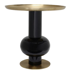 Muebles de metal decorativos hechos a medida Mesa auxiliar Diseño hecho a mano Mesa auxiliar de metal superior de madera - Product Image 6