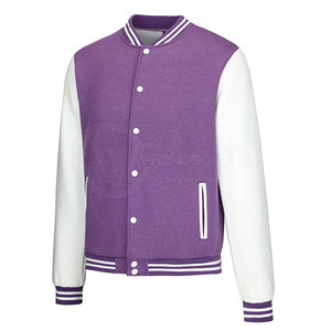 New Best Quality Custom Adult and Youth Letterman <b>leather</b> sleeves varsity <b>Jacket</b> Letterman manufacturer wondrous enterprises - Product Image 3