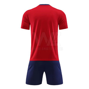 New Arrival Best Selling Lightweight Short Sleeve Adult Soccer Uniform High Quality 100% Polyester Customizable for Men - Product Image 4