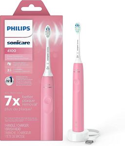 Brosse à dents électrique rechargeable Philips Sonicare ProtectiveClean 4100, rose, HX6815/01 - Product Image 1