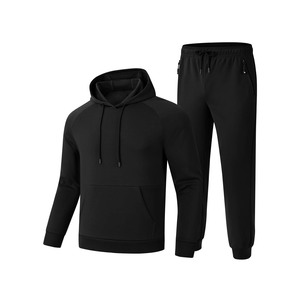 Sudadera con capucha personalizada para hombre, conjuntos para correr, pantalones de chándal informales, chándales, prendas de vestir exteriores de moda con estampado de tela polar, chándal - Product Image 1