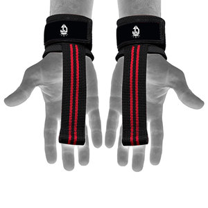 ¡Novedad de 2024! Ganchos de levantamiento de pesas de neopreno Premium, precio de venta superior para entrenamiento de gimnasia, equipo de seguridad para Fitness - Product Image 6