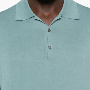 Novedad de verano 2025, polos de Golf de algodón para hombre, superventas, logotipo bordado, patrón sólido, venta al por mayor, ropa de verano - Product Image 2